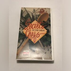 'Secrets of the Great Chefs' Home VHS Tape